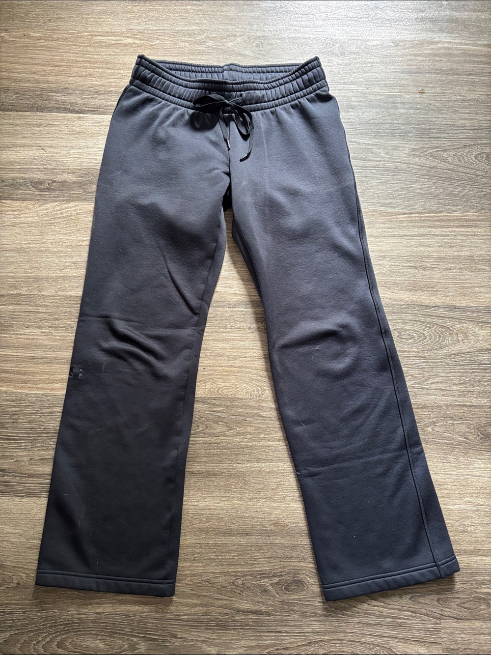 Under Armour Black Boot Cut Flare Sweatpants